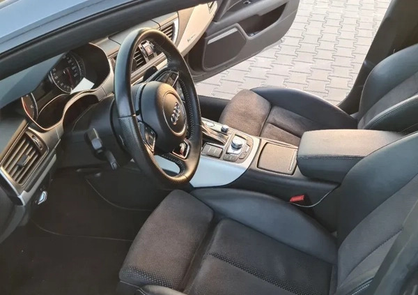Audi A7 cena 110000 przebieg: 220000, rok produkcji 2014 z Myślenice małe 22